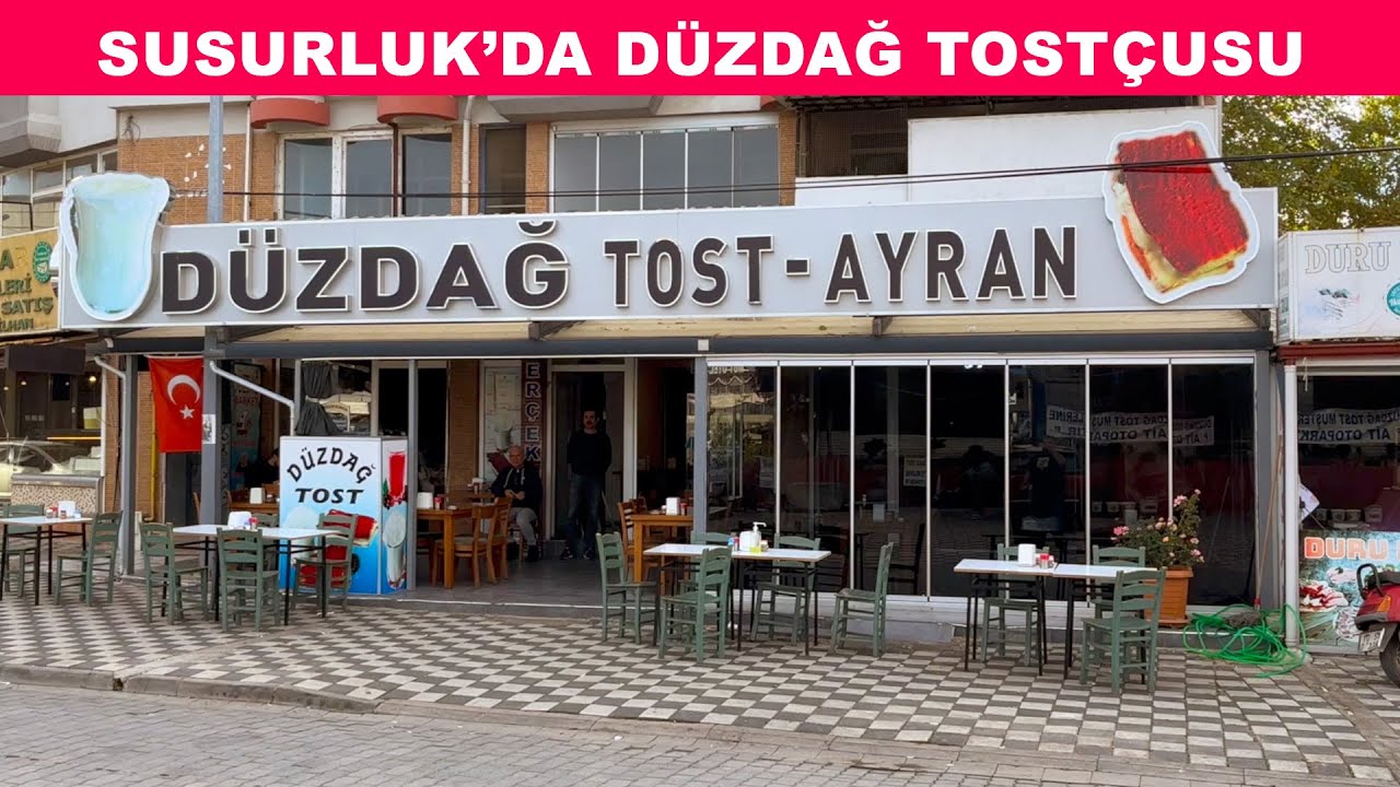 SUSURLUK DÜZDAĞ TOST - Oğulcan Demir / YemekYiyelimCo