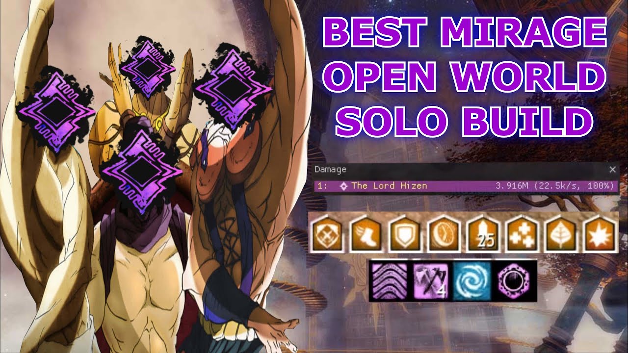 Guild Wars 2: Лучший соло-билд Mirage в открытом мире