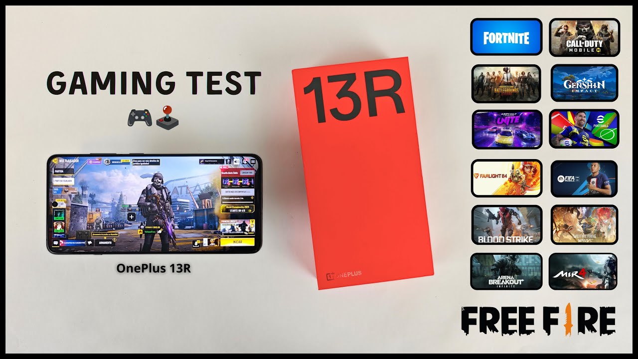 OnePlus 13R Gaming Test
