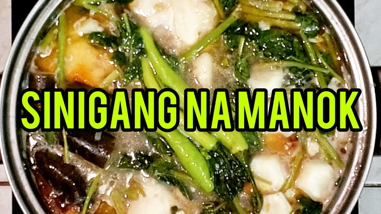 SINIGANG NA MANOK | CHICKEN SINIGANG