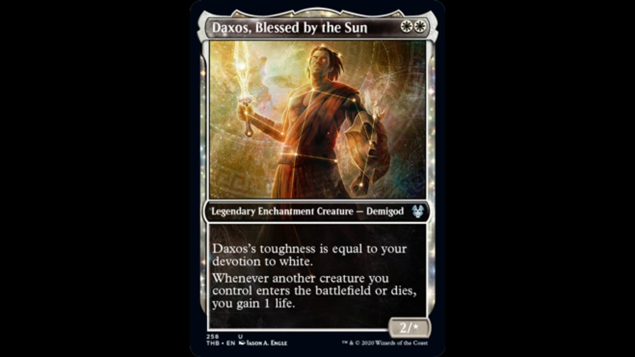 Daxos, Blessed by the Sun