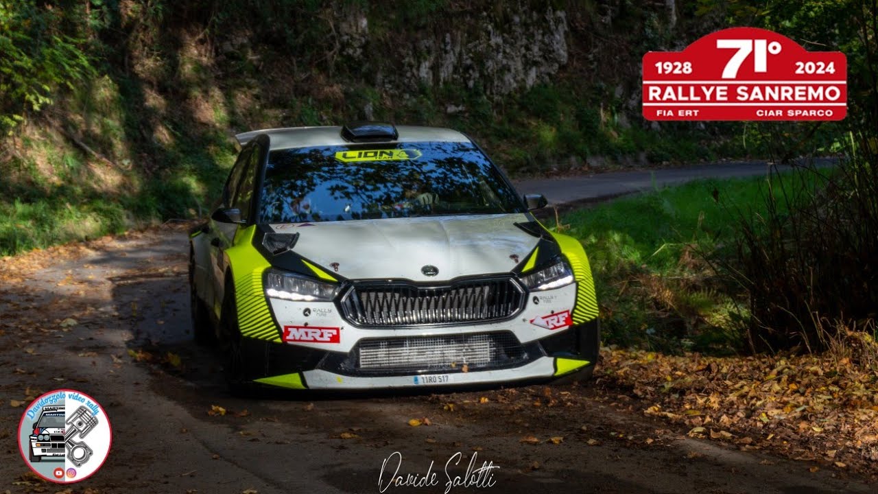 Test pre rally Sanremo 2024 P. Andreucci - R. Briani