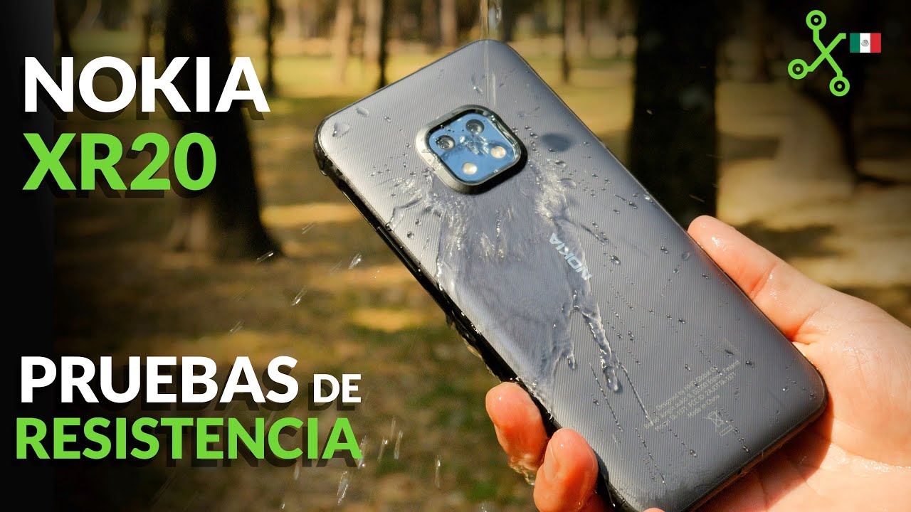 NOKIA XR20 con ANDROID: ¿El MÁS RESISTENTE de México?