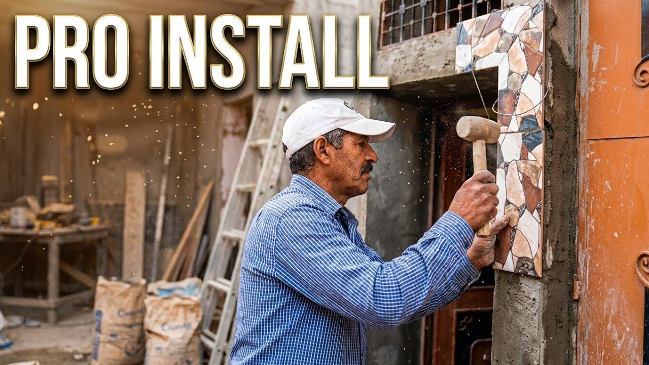 Install Stoneware Ceramic for House Front Door | Easy Guide