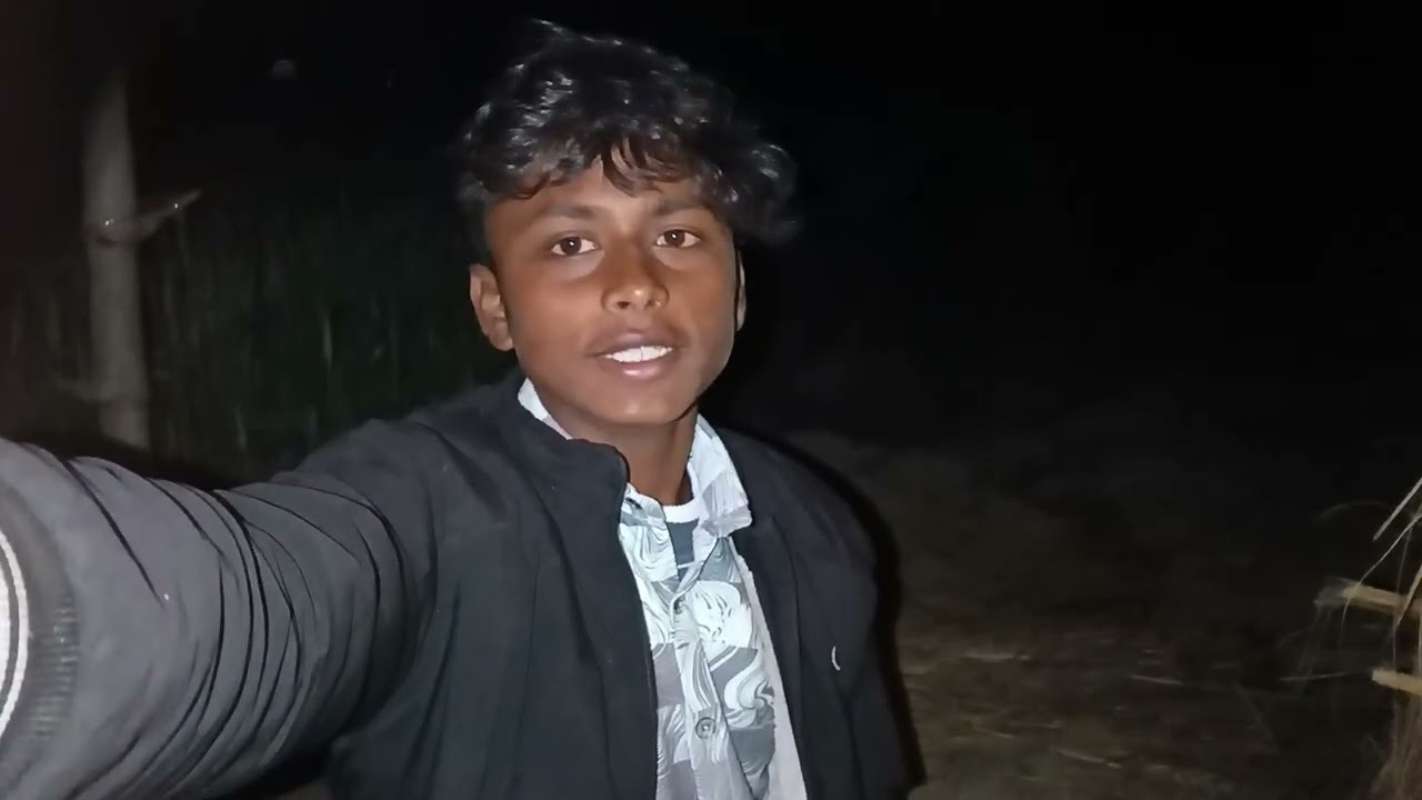 My night vlog // मैं आया हूं खेत में सोने के लिए // बाबा नशे में हो गए  // my night funny vlog