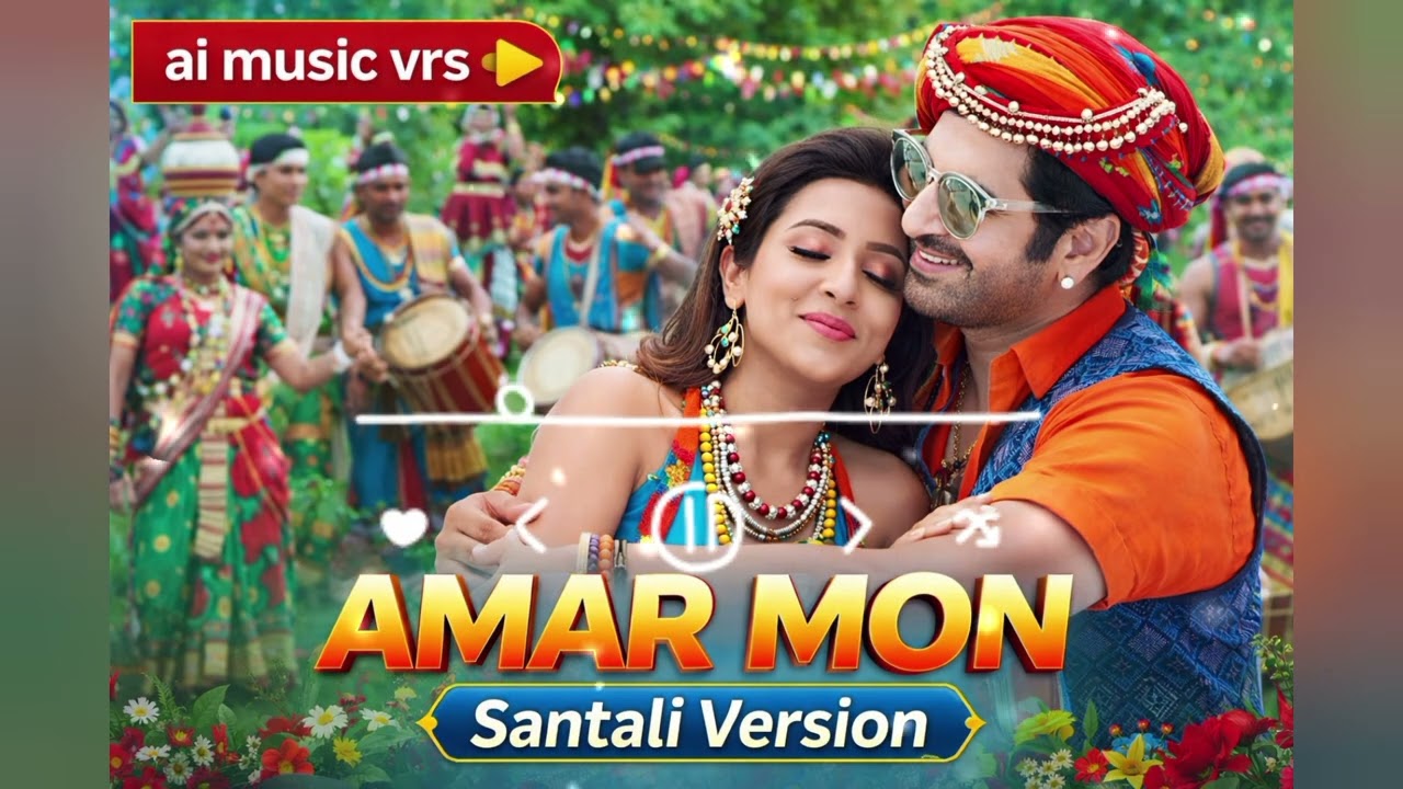 Amar Mon Santali Cover Song | New Santali Version #santali #new #song 