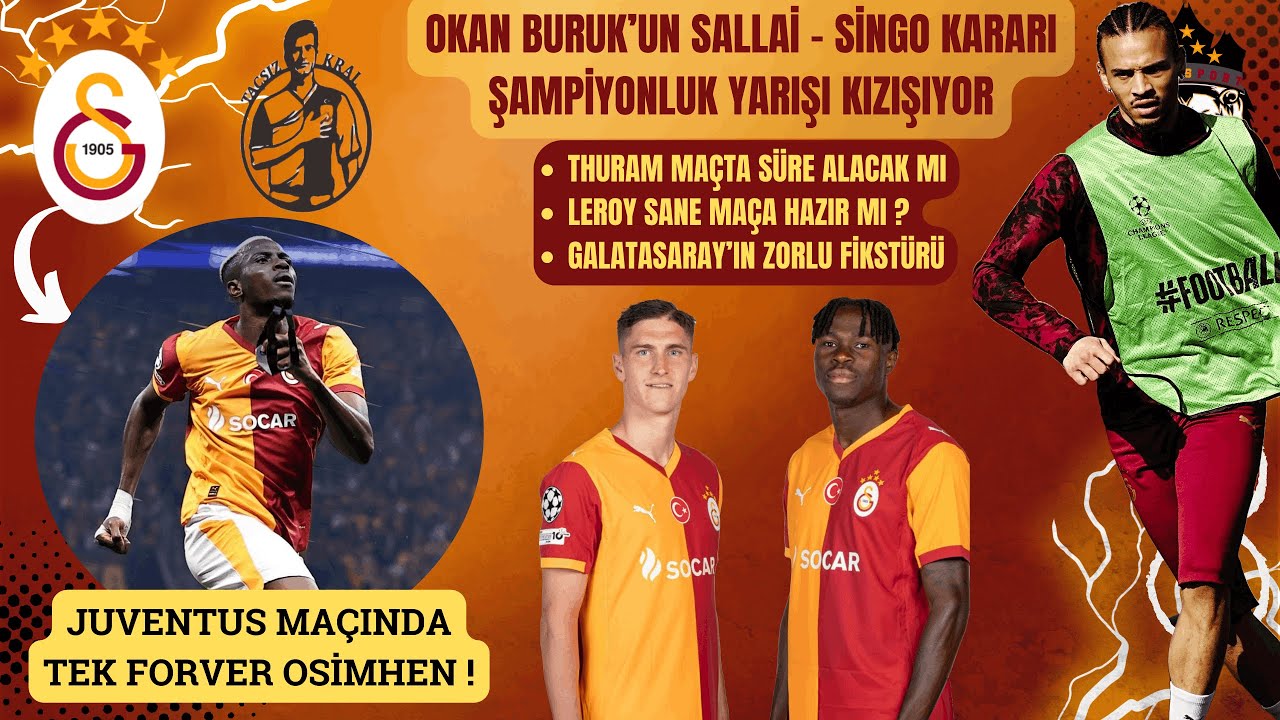 Galatasaray'da Okan Buruk'un Sağ Bek Seçimi | Kenan Yıldız Faktürü | Leroy Sane Yetişecek Mi