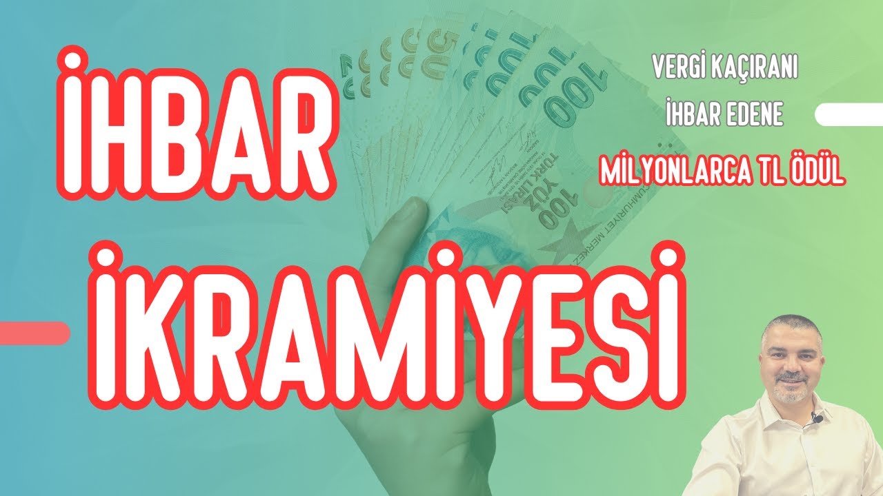 İhbar ikramiyesi / Vergi ihbar ikramiyesi nasıl alınır? / Vergi ka&ccedil;ıranı ihbar edene &ouml;d&uuml;l var