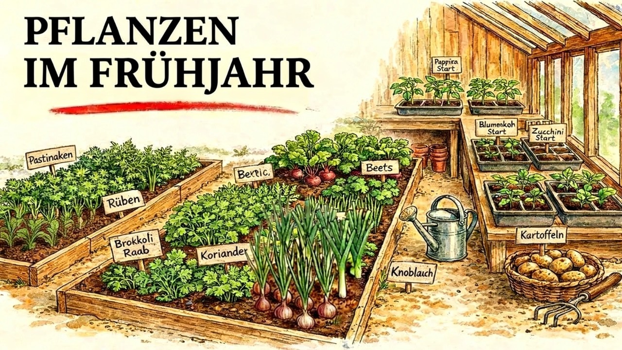 Der Januar ist die perfekte Zeit: 10 strategische Kulturen, die Sie jetzt pflanzen sollten