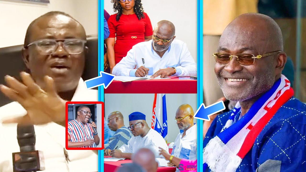 Nαked Truth! Why Ken Agyapong Protested At Peace Pact Signing; NPP Chairman & Joe Wise Go All Out