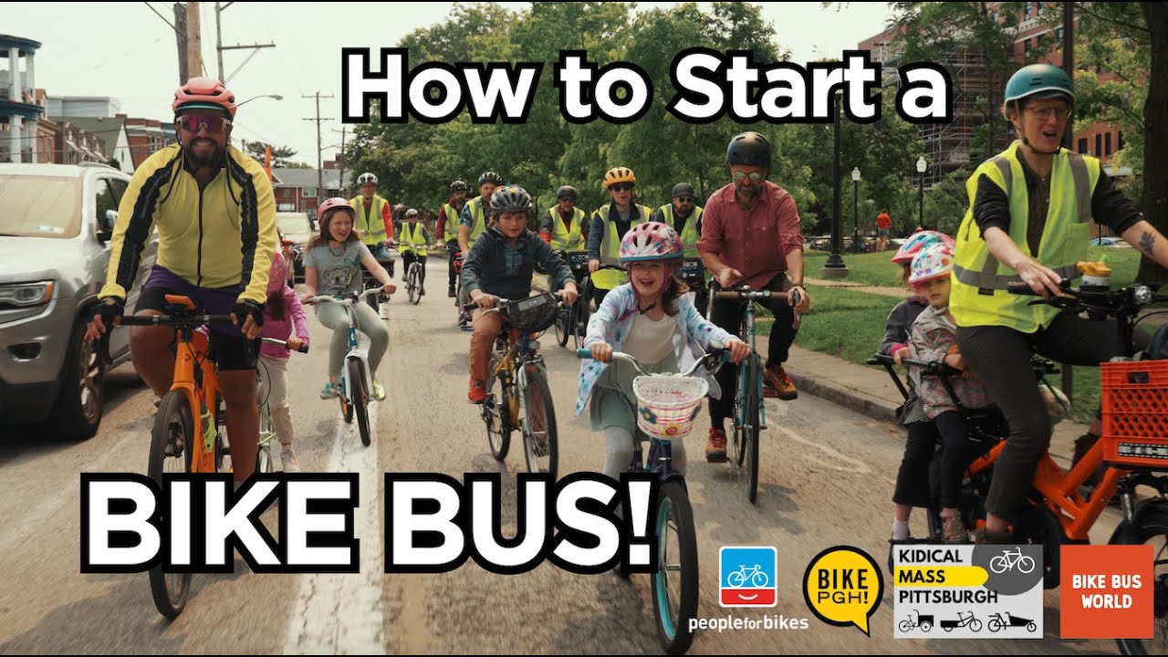How to Start a Bike Bus / Get kids biking & walking to school!