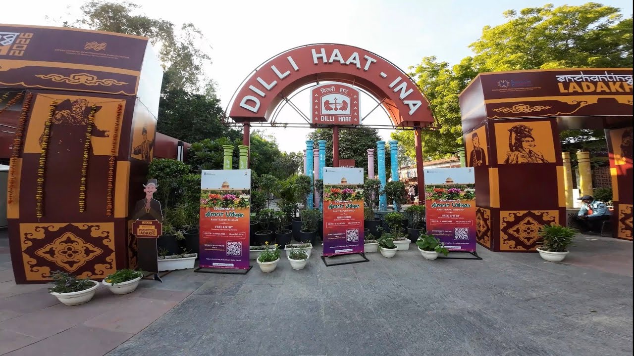Dilli Haat Market INA !! Delhi 