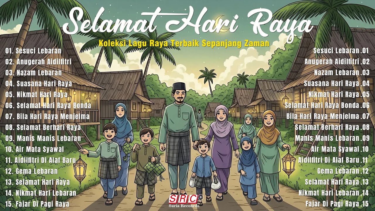 Lagu Raya Lama & Evergreen 🎶 Selamat Hari Raya Aidilfitri 2026