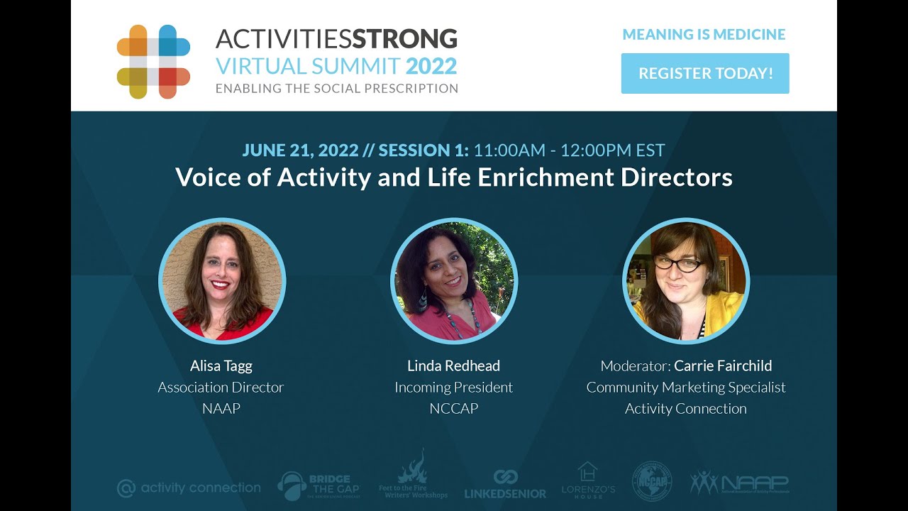 Voice of Activity and Life Enrichment Directors