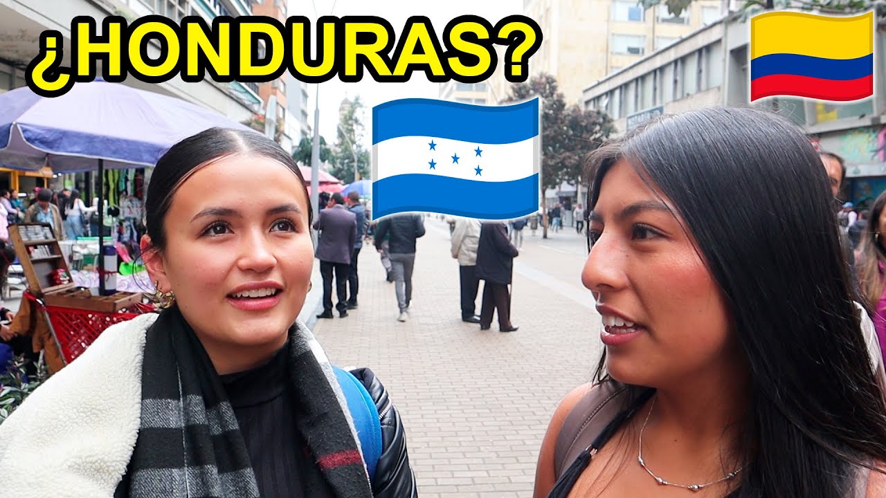 Si dices HONDURAS 🇭🇳 en COLOMBIA 🇨🇴 Así reaccionan los Colombianos