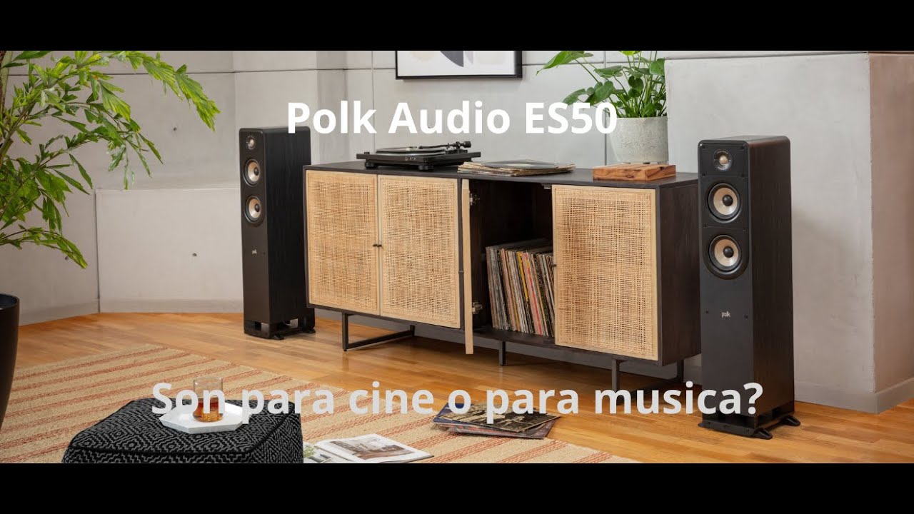 Polk Audio ES50, Una renovación con sorpresa?  Cúales son los amplificadores que mejor le encajan?