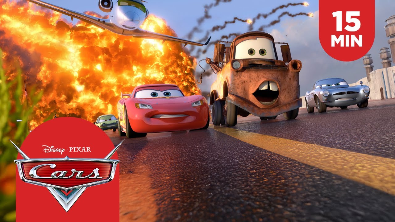 Os Melhores Momentos de Relâmpago McQueen e Mate! | Carros