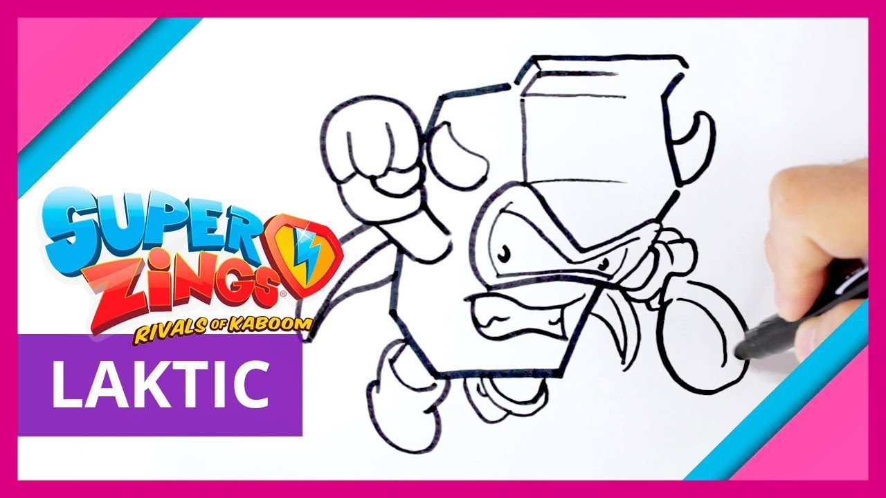 Cómo dibujar y colorear SUPERZINGS!! 🤩 ¡Laktic Superzings!