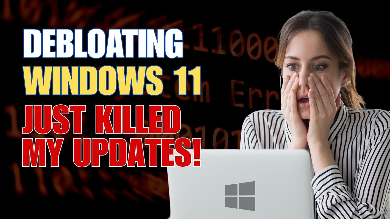 Debloating Windows 11 Just KILLED My Updates&hellip;