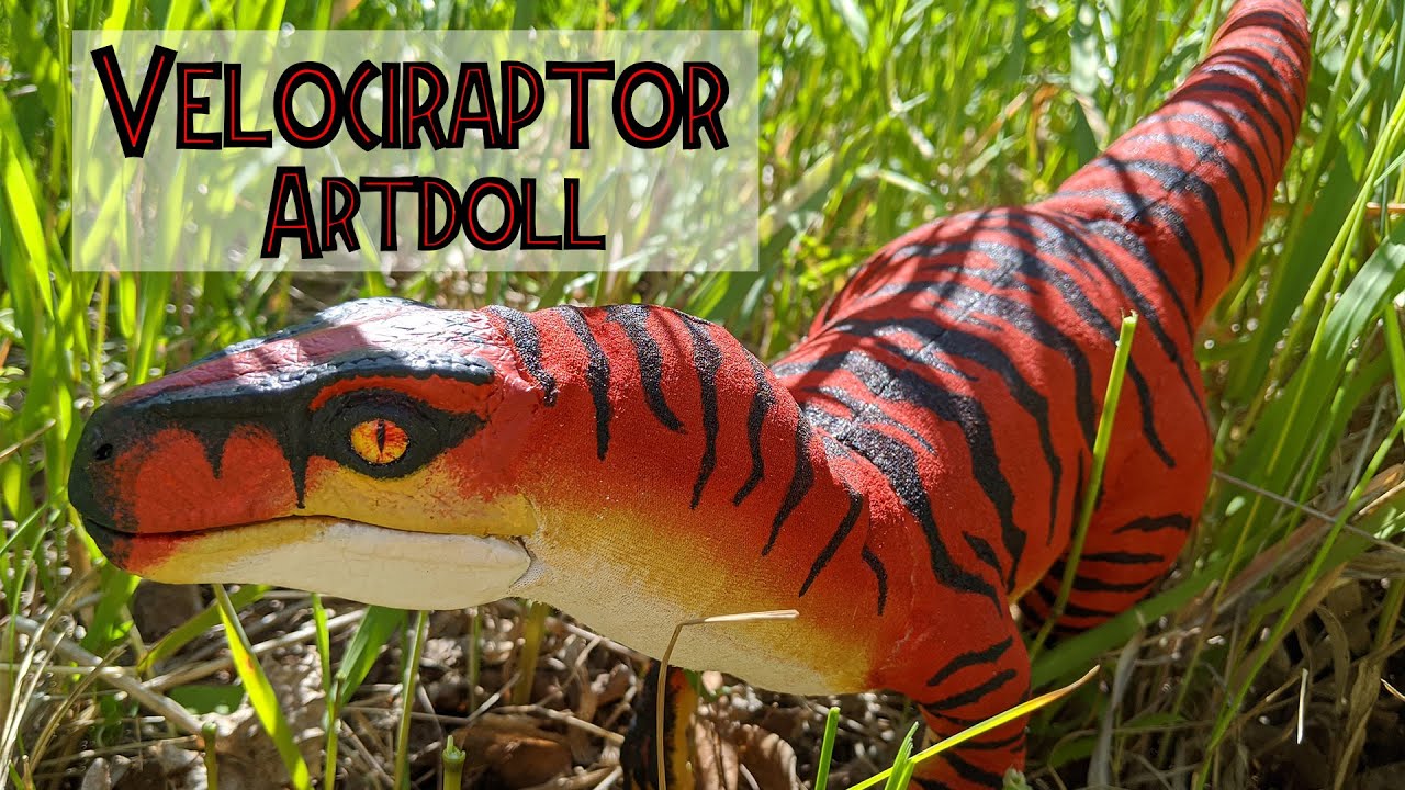 Making a velociraptor artdoll | Artdoll tutorial