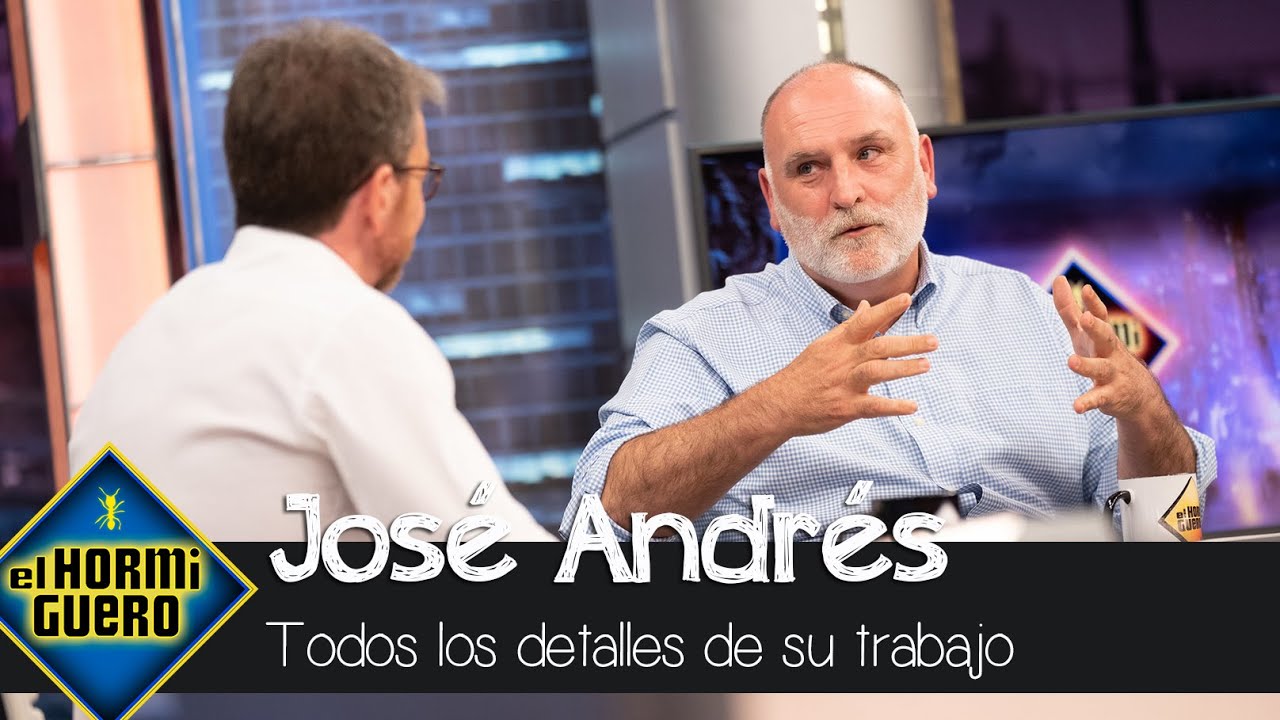 José Andrés desvela cómo es su día a día en Ucrania - El Hormiguero