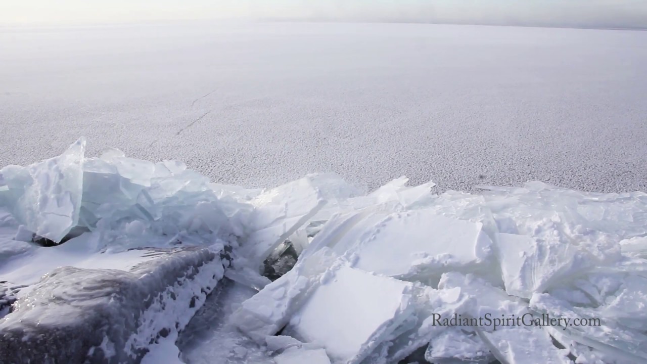 Lake Superior Ice Stacking 2018