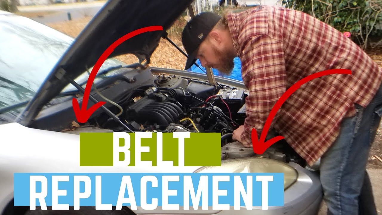 2003 Ford Taurus Serpentine Belt Replacement in Under 10 Minutes!