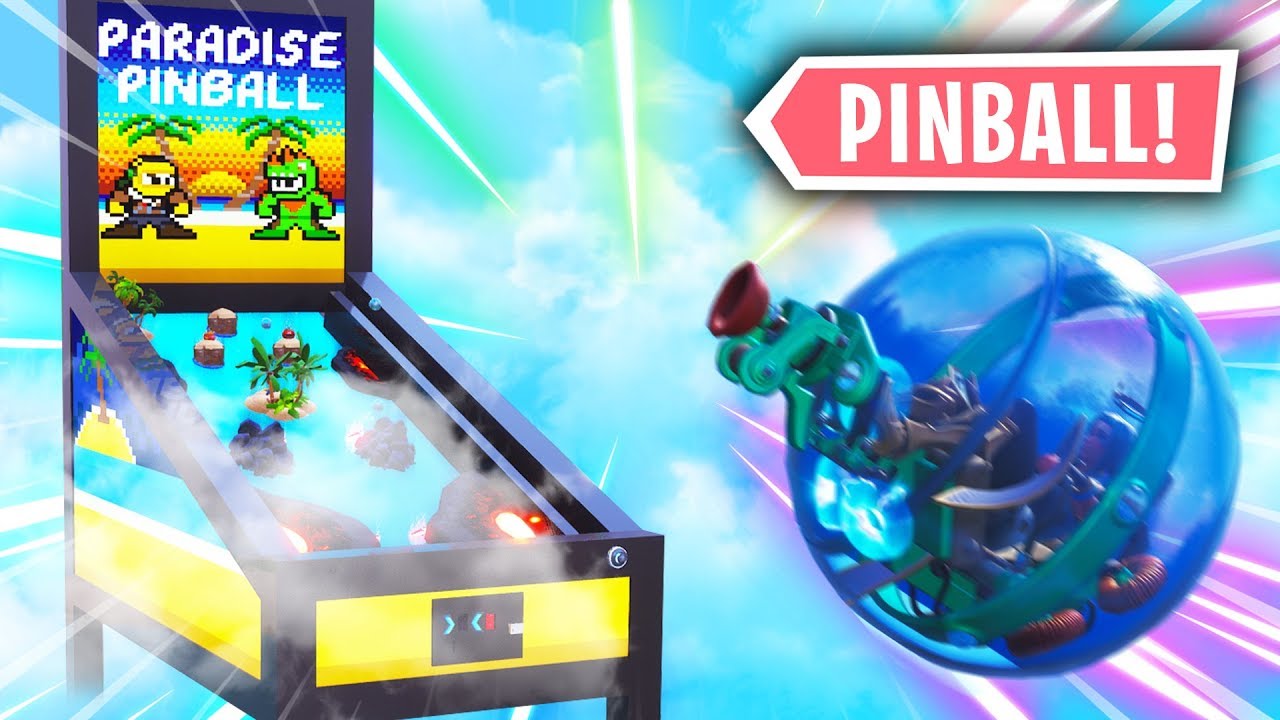NUEVO MINIJUEGO PINBALL FORTNITE MINIJUEGOS