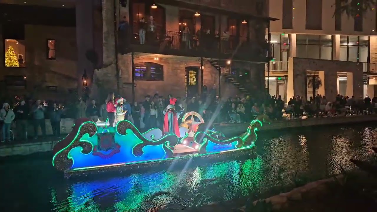 2025 San Antonio Riverwalk Christmas Parade