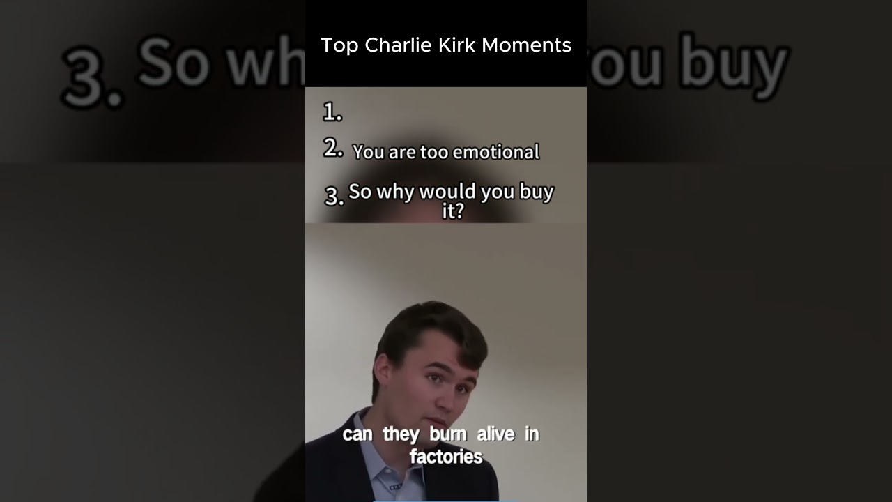 Top Charlie Kirk Debate Moments