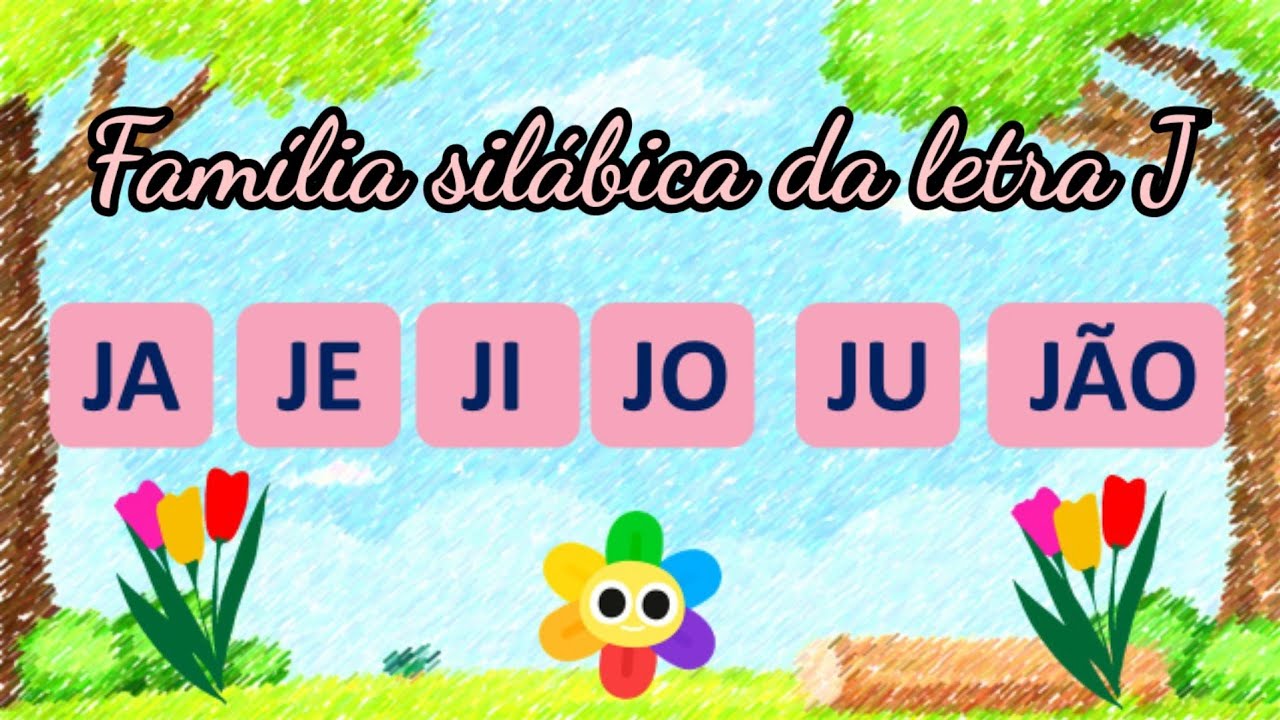 Família silábica da letra J