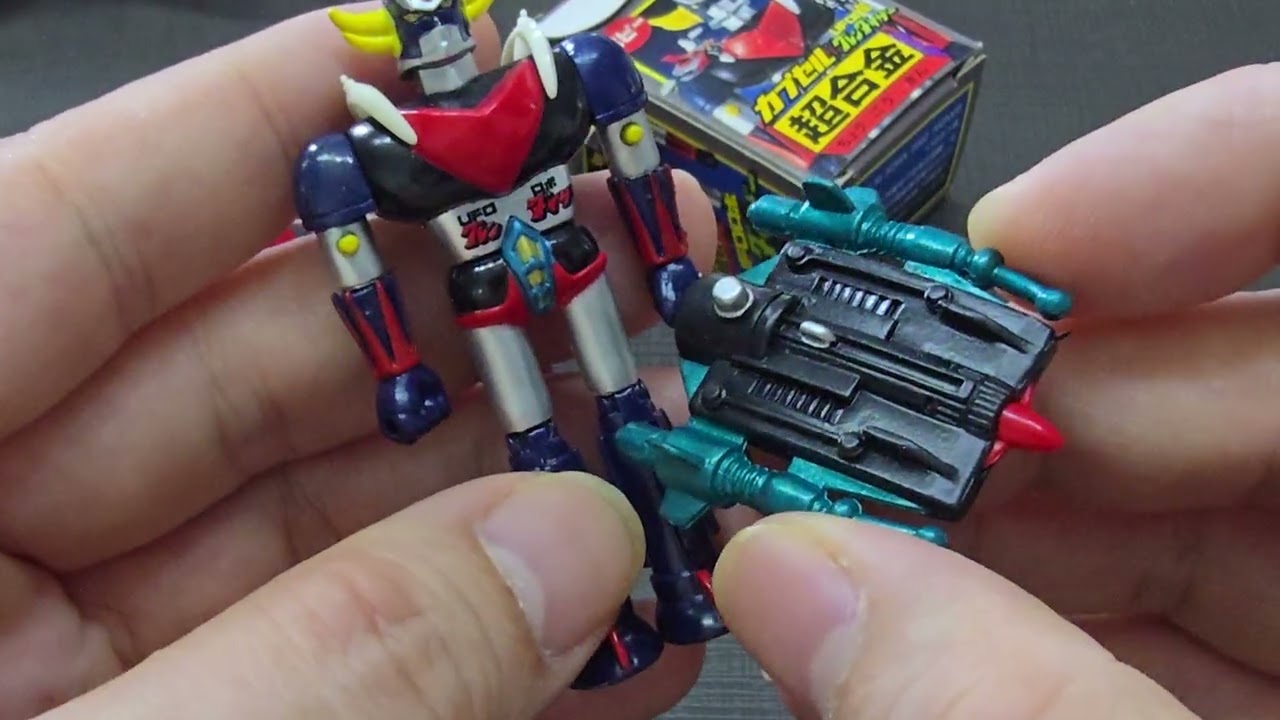 Bandai, popy 迷理小合金扭蛋，CPA-11，Grendizer 巨靈神，UFO 飛碟，Chogokin Figure 超合金