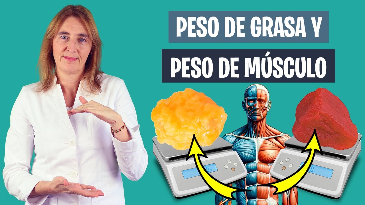 ASÍ INFLUYE la COMPOSICIÓN CORPORAL en el PESO | Peso de grasa y de músculo | Nutrición deportiva
