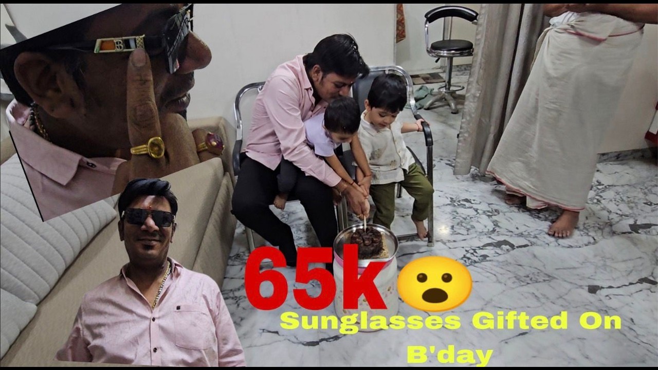65K 💰Sunglasses Birthday Surprise 😎💎 | Luxury Gift Vlog 🎁✨