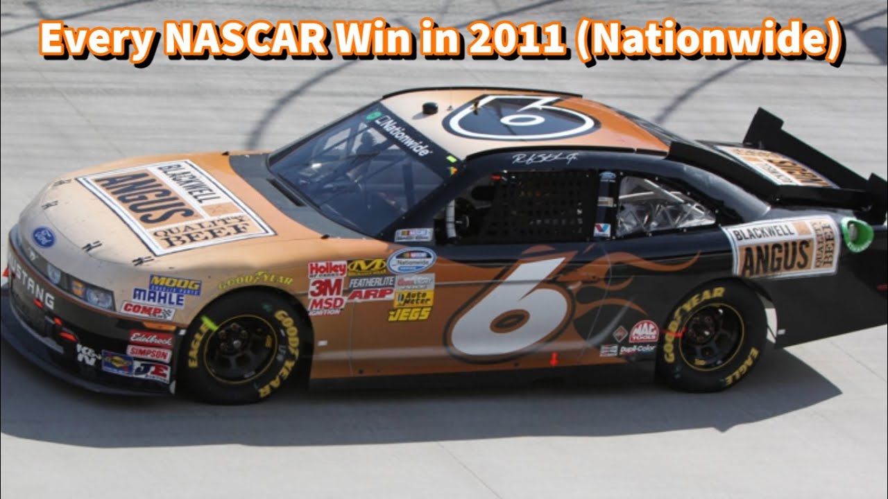Every NASCAR Win in 2011 (Nationwide)
