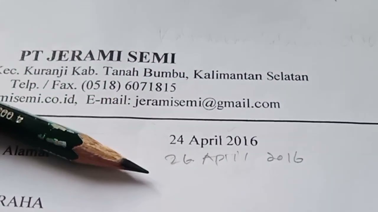 Penyimpanan Arsip Sistem Tanggal | Kearsipan