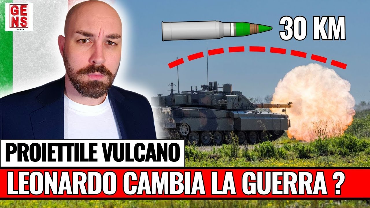 LA MUNIZIONE ITALIANA che CAMBIA LE REGOLE della GUERRA - VULCANO 120