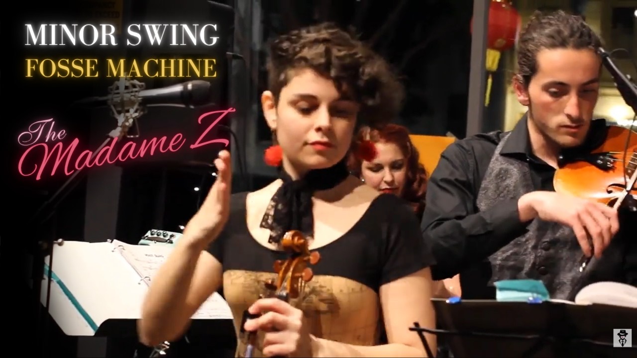 Minor Swing Fosse Machine - LIVE JAZZ at Ocean Ale House, SF || Madame Z 💋
