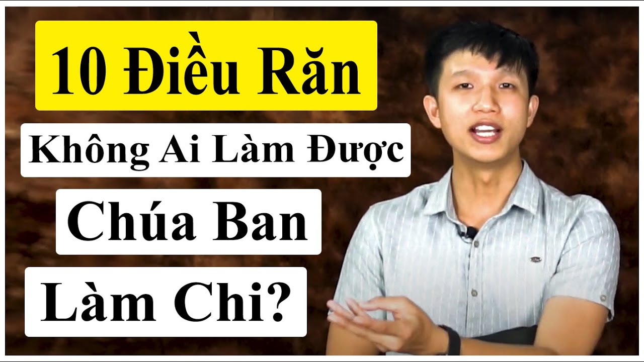 Mười Điều Răn Giữ Nổi Hay Không? #67