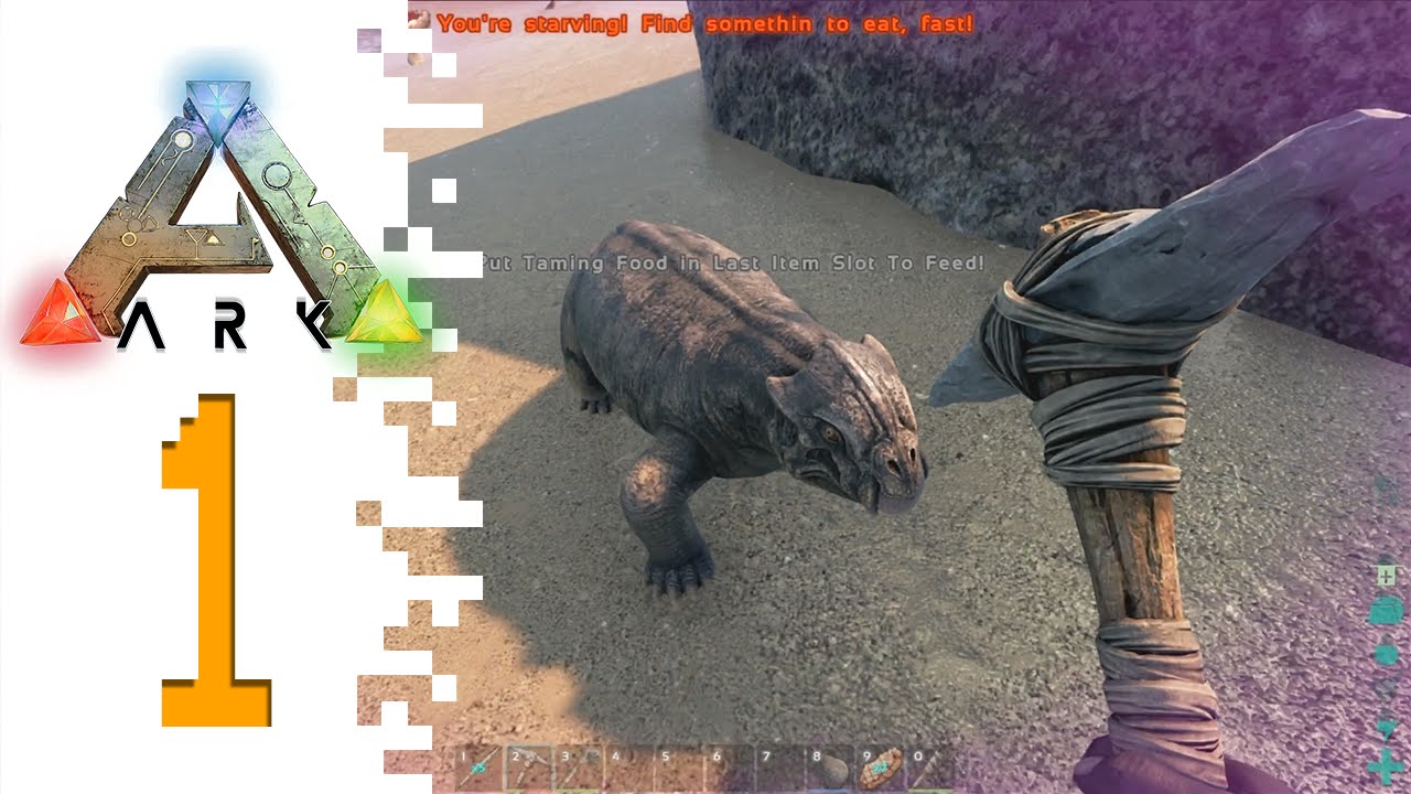 ARK: Survival Evolved - EP01 - The First 90! (Pooping Evolved S4)