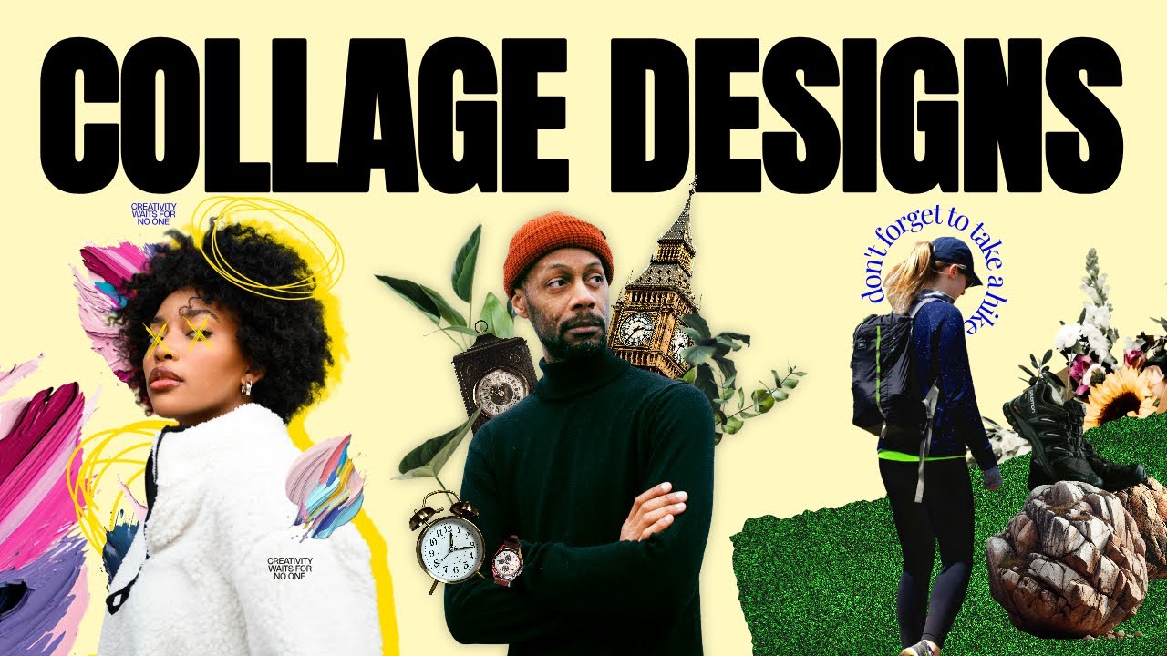 How To Make Photo Collage Designs | Detailed Step-By-Step Process