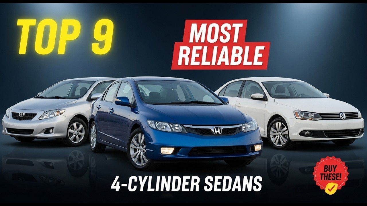 Buy These 9 Compact Sedans (They'll Last 200,000+ Miles)