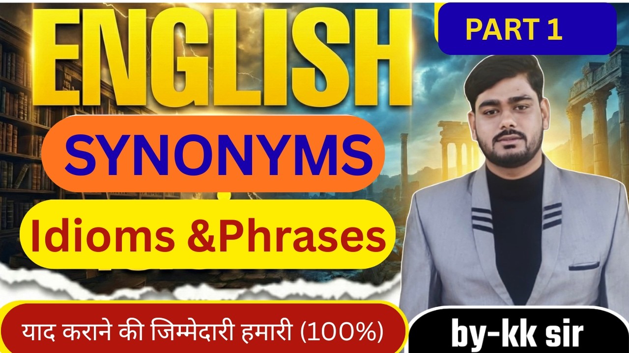 1000+ IMPORTANT QUESTIONS OF SYNONYMS & IDIOMS FOR SSC AND CGL AND ALL UPCOMING QUESTIONS
