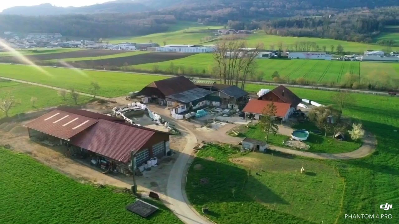 VUE SUR L' EXPLOITATION AGRICOLE