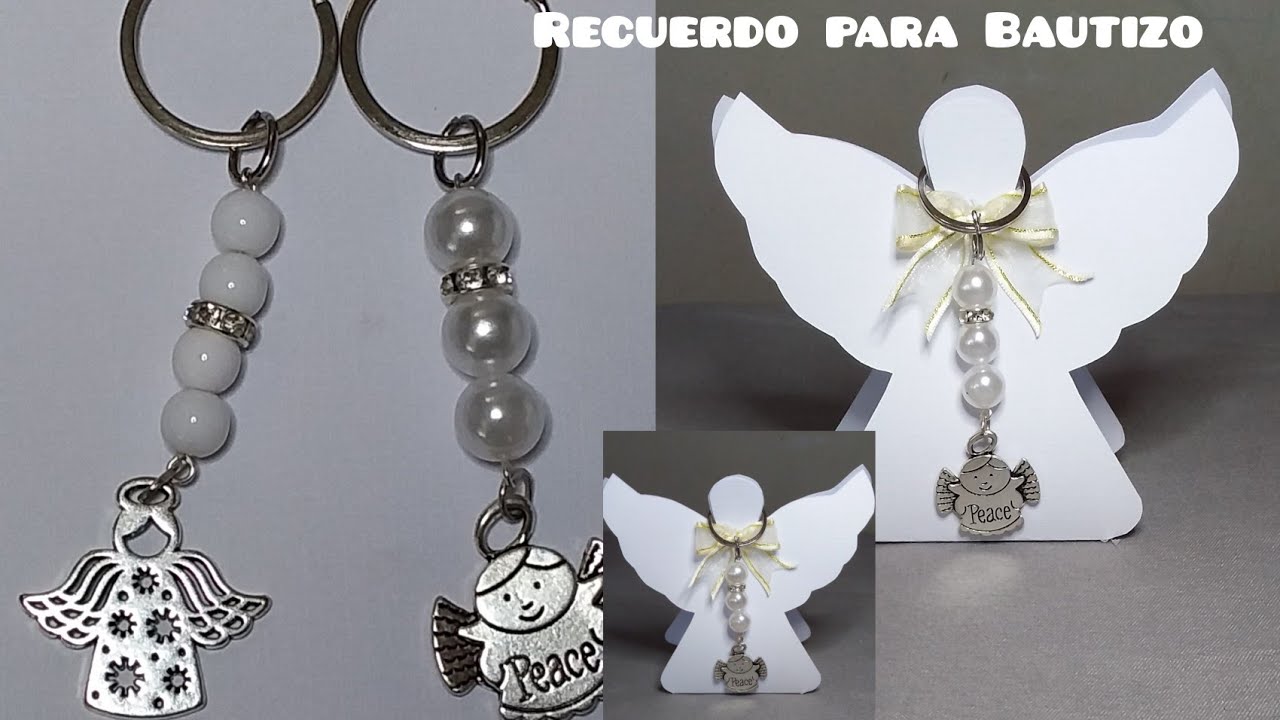COMO  HACER UN RECUERDO PARA BAUTIZO   paso a paso      fácil, económico y hecho a mano con amor.