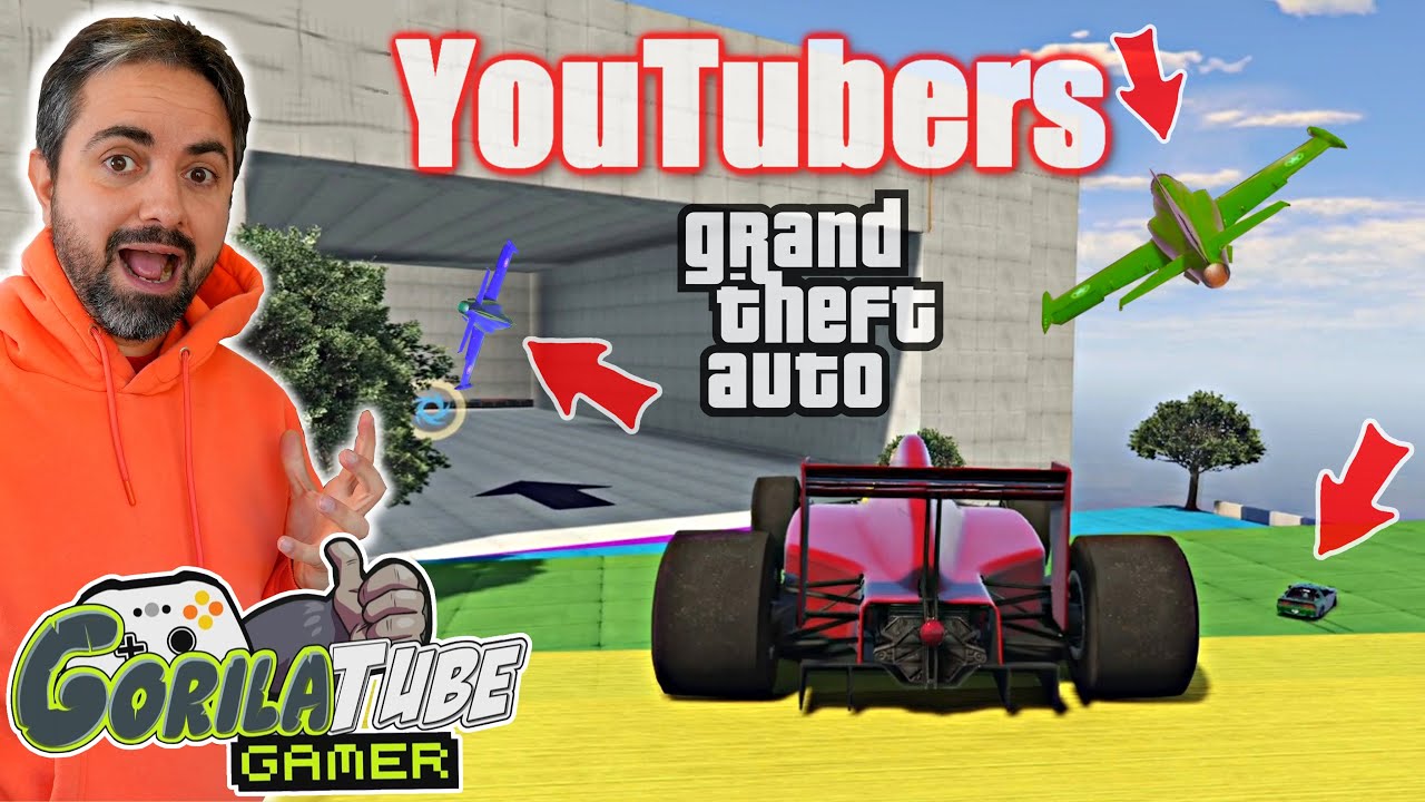 Carreras Locas GTA Avion VS Coche