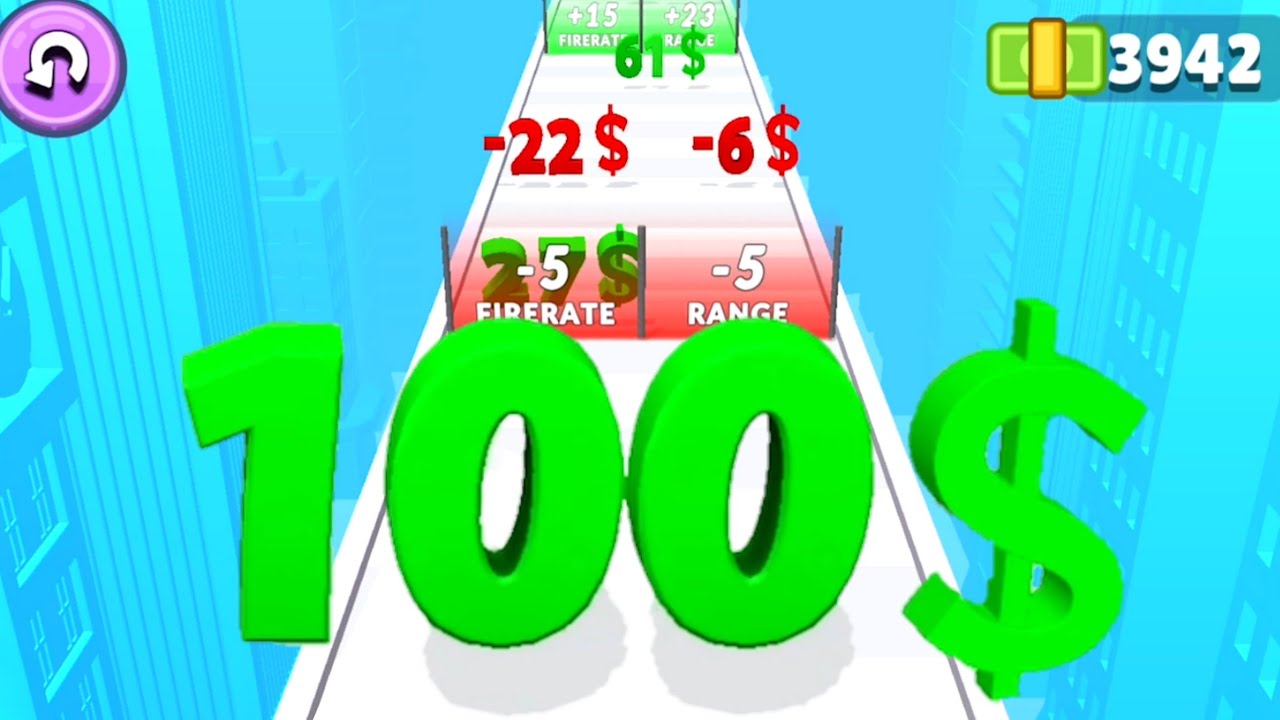 Digit Shooter 3D - Level Up, Number Run Race Video Stack Master Max Level Gameplay - All Levels