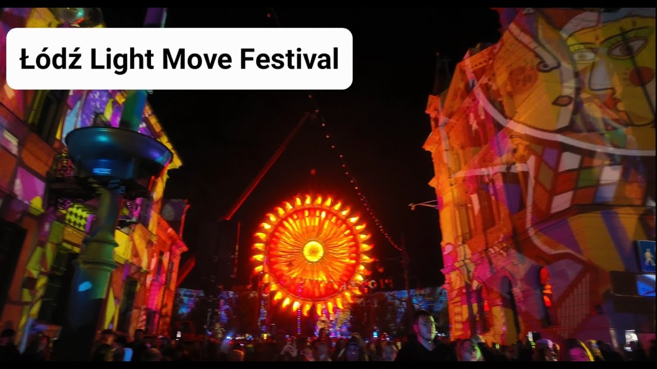 Łódż Light Move Festival - Festiwal Światła w Łodzi 2025