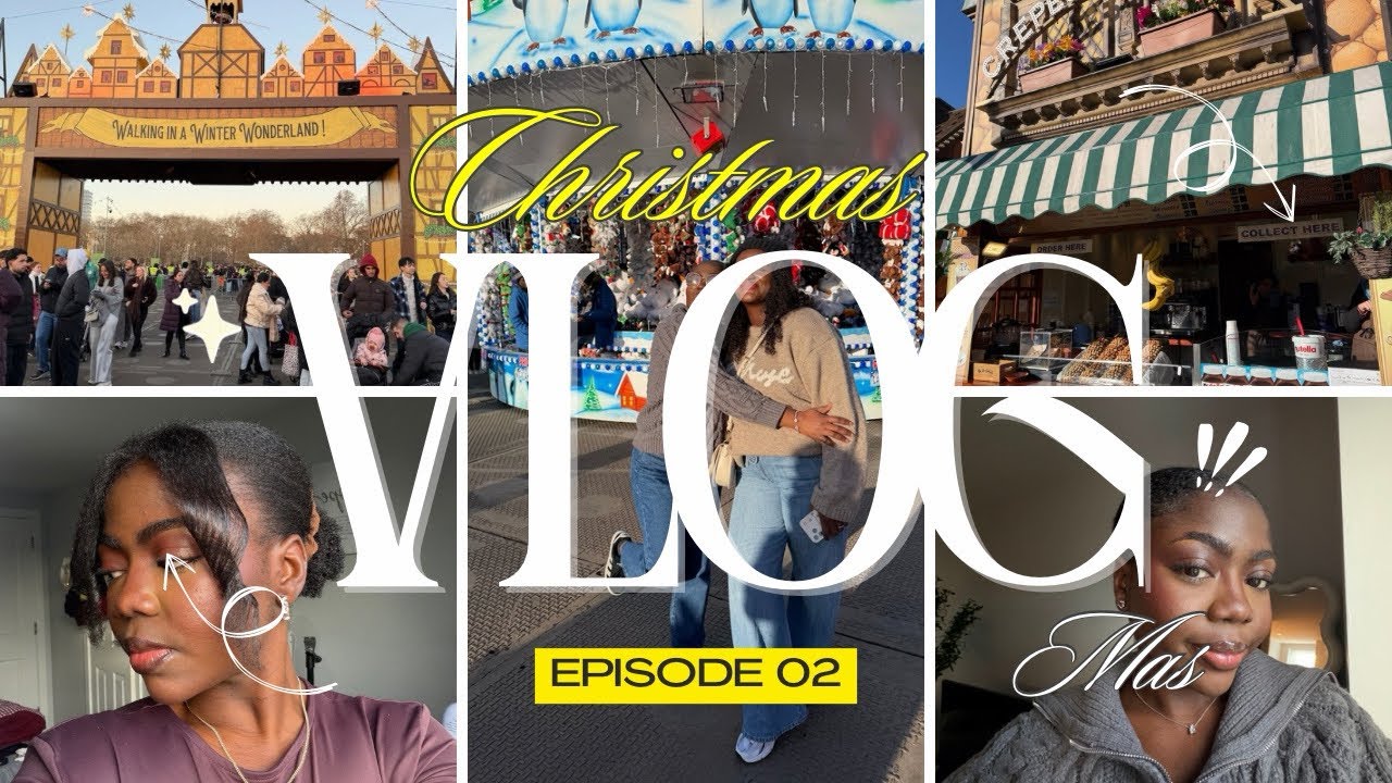Vlogmas : A Christmas 🎄 vlog | Hydepark winter wonderland | Church 