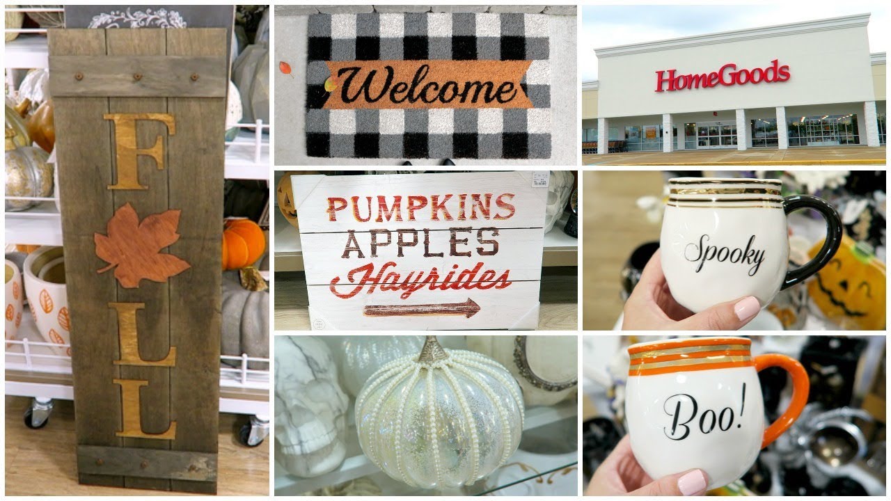 Fall Decor Shopping At Homegoods & Tj Maxx